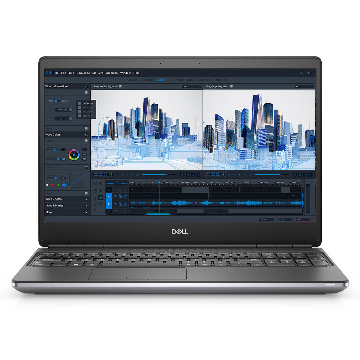Laptop Dell Mobile Precision 7560 - Xám