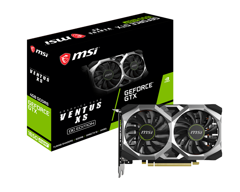 VGA MSI GeForce GTX 1650 SUPER VENTUS XS OC