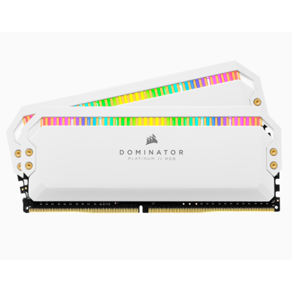 RAM 16GB Corsair Dominator Platinum White RGB Bus 3200MHz CMT16GX4M2C3200C16W