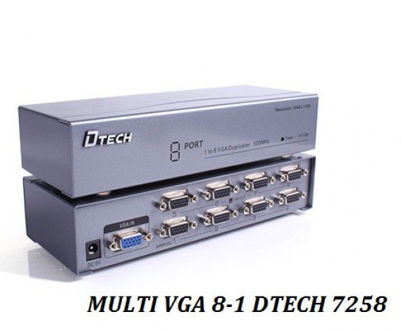 MULTI VGA LCD Dtech DT 7258