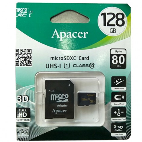 Thẻ nhớ 128GB Micro-SD Apacer