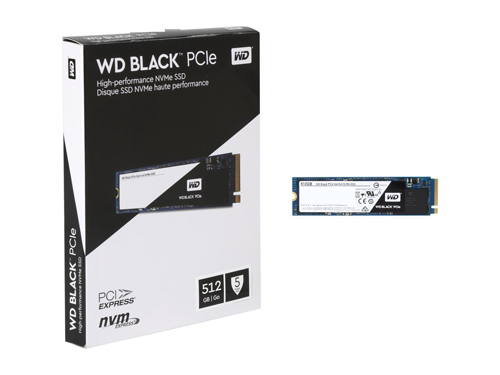 SSD WD Black 500GB M.2 2280 NVMe PCIe (WDS500G2X0C)