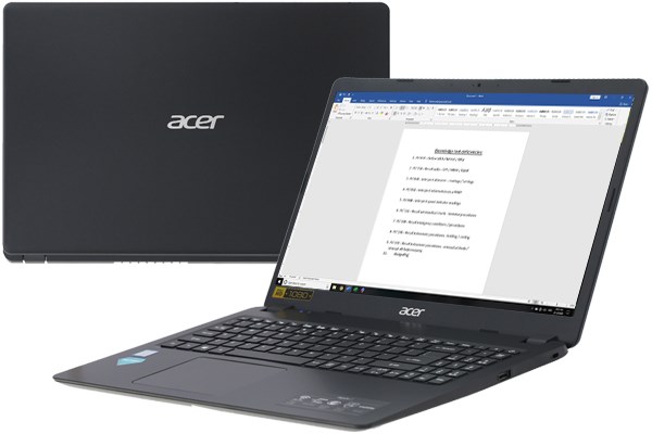 Laptop Acer Aspire 3 A315-54-3501 (NX.HEFSV.003) Đen