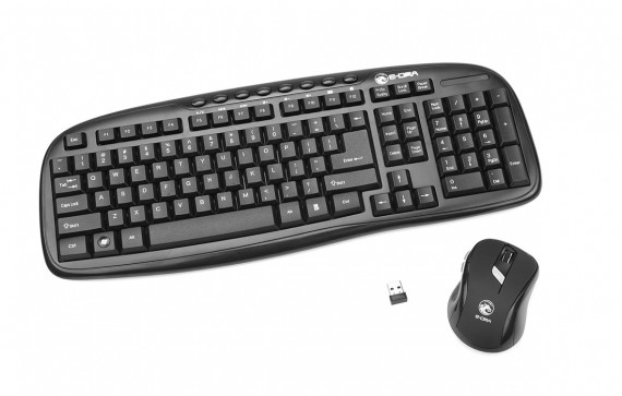 Keyboard + Mouse E-DRA EC888BK