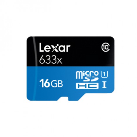 Thẻ nhớ 16GB Micro-SDHC 633X Lexar (Class 10)