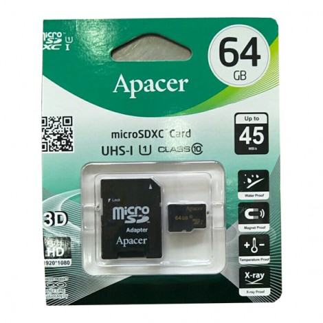 Thẻ nhớ 64GB Micro-SD Apacer