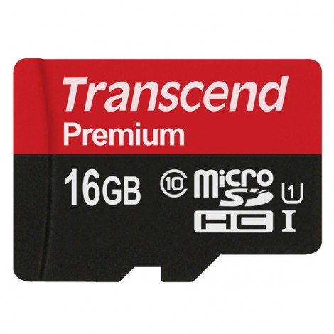 Thẻ nhớ 16GB Micro SD Transcend
