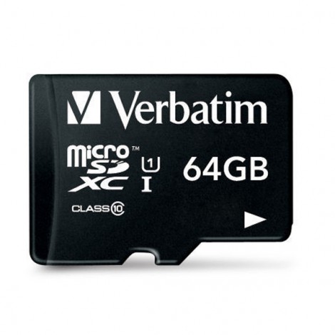 Thẻ nhớ Micro SD 64GB Verbatim 44014