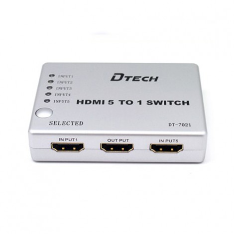 Switch HDMI Dtech DT 7021