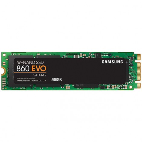 SSD 500GB SAMSUNG 860 EVO (MZ- N6E500BW)