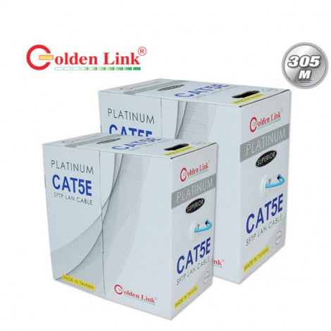 Cable mạng Golden Link SFTP CAT5E Platinum