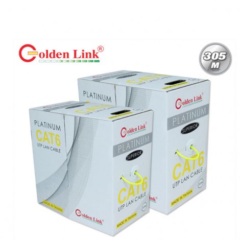 Cable mạng Golden Link UTP Cat 6 Platinum