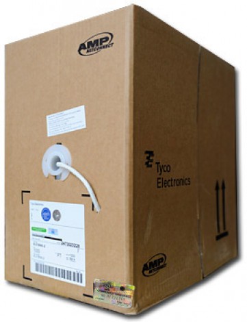 Cable mạng AMP 5E chính hiệu chống nhiễu thùng 305m