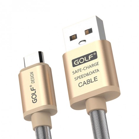 Cáp sạc nhanh Golf GC-40m chống đứt Micro