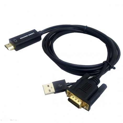 Cable HDMI->VGA +USB KM KY-H129B