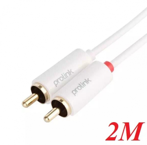 Cáp âm thanh 2*RCA - 2*RCA Prolink MP101