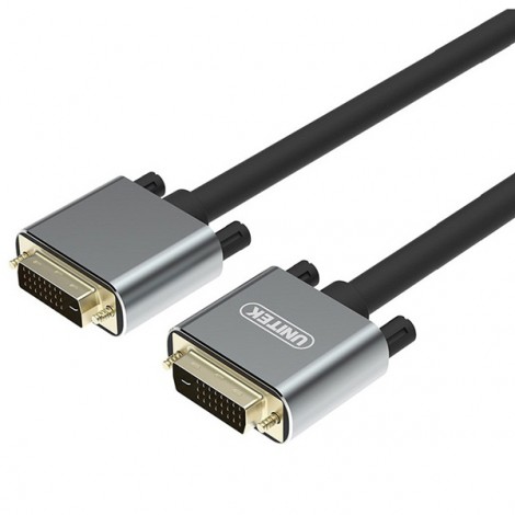 Cable DVI(24+1) Unitek Y-C 209DGY