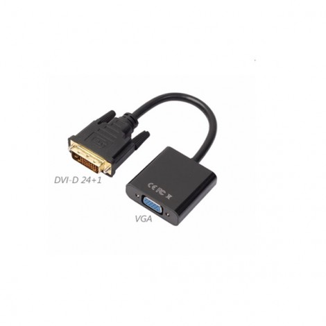 Cable chuyển đổi tín hiệu DVI-D 24+1 sang VGA