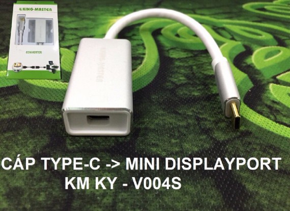 Cable Type-C-> mini Displayport KM KY-V004S